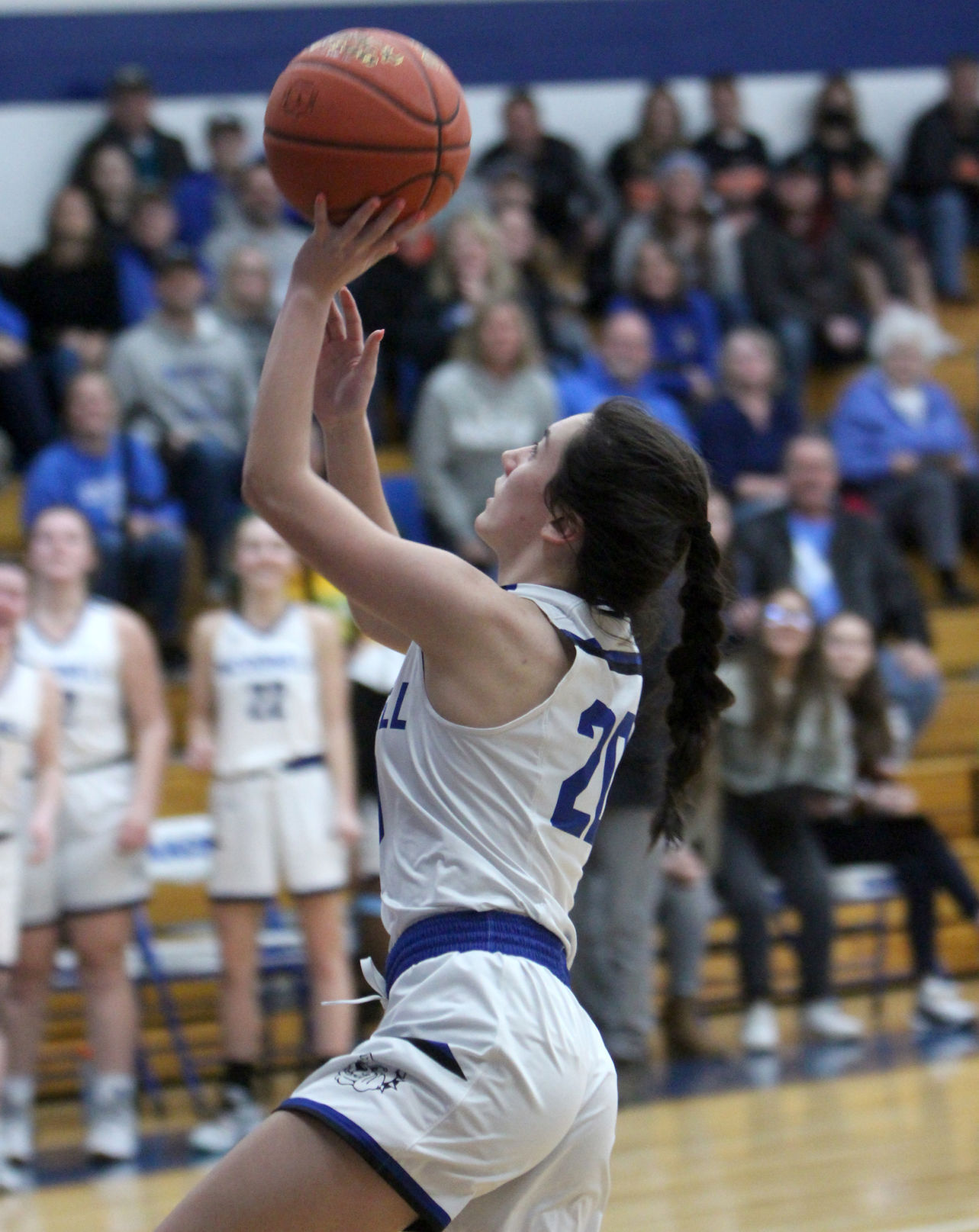 Bloomer at McDonell girls basketball 1-22-22